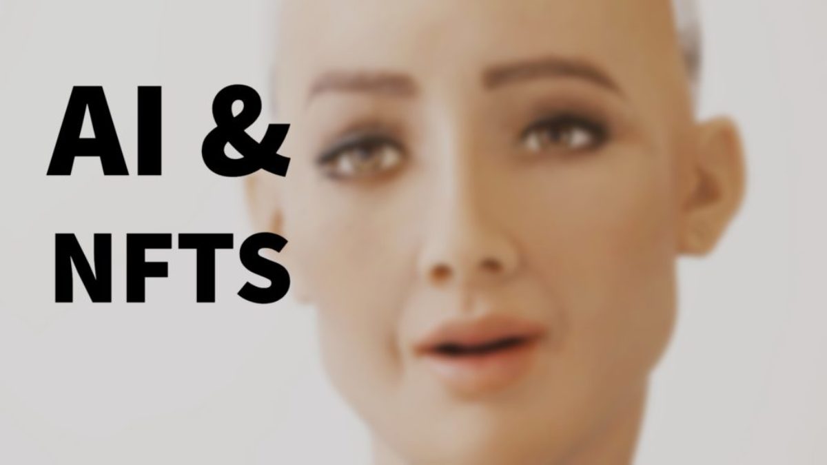 Artificial Intelligence and NFTs - Sophia the Robot Drop