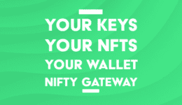 Nifty Gateway Your Keys